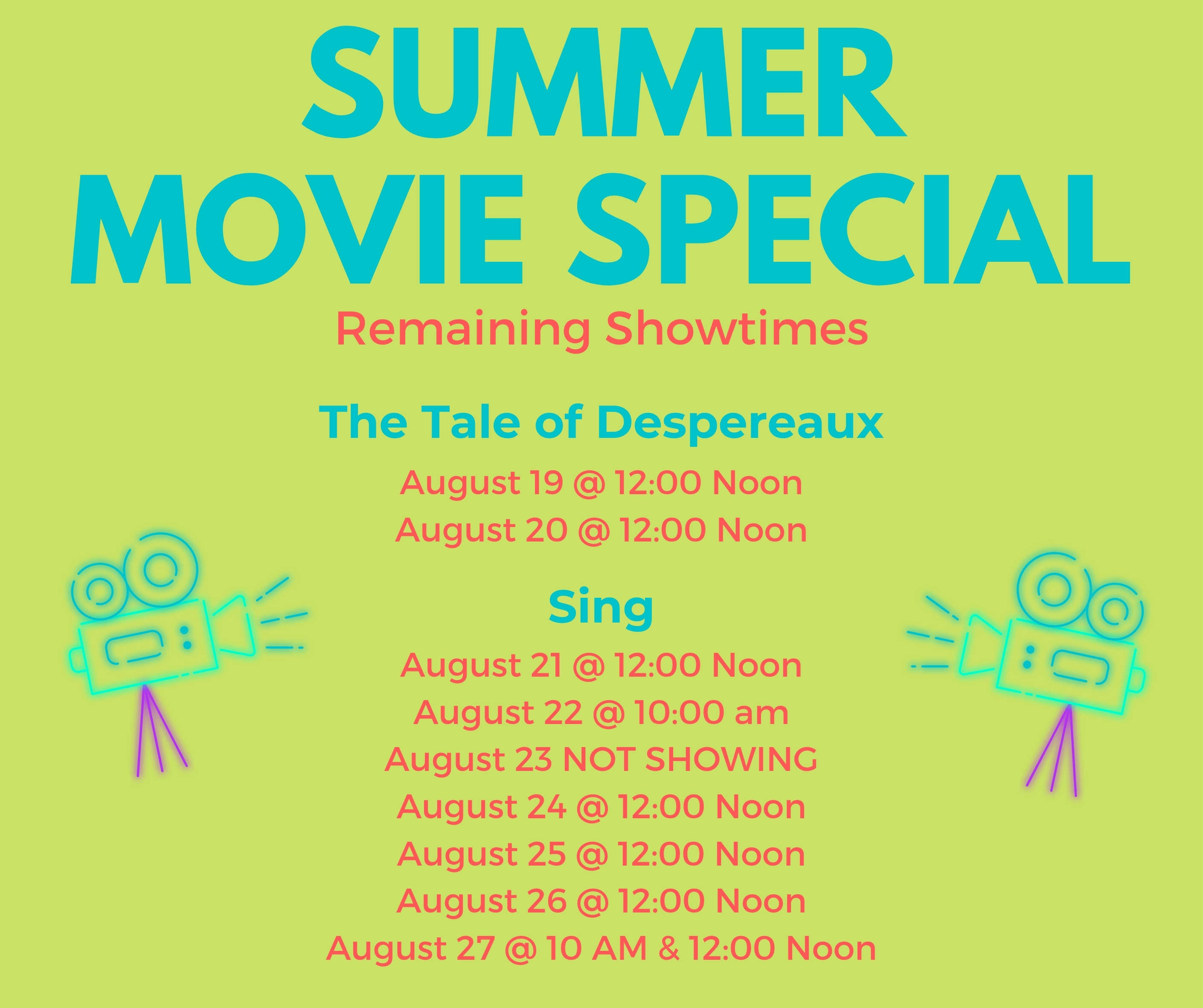 Summer Movie Special Times Square Grand Slam